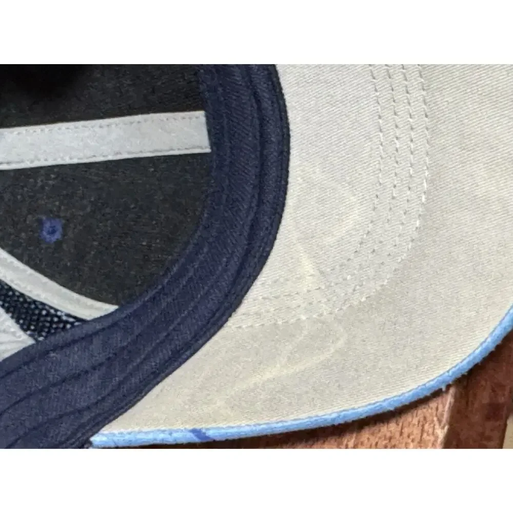 VTG Nike UNC Tarheels Hat Cap Flexfit Blue 90s Y2K North Carolina